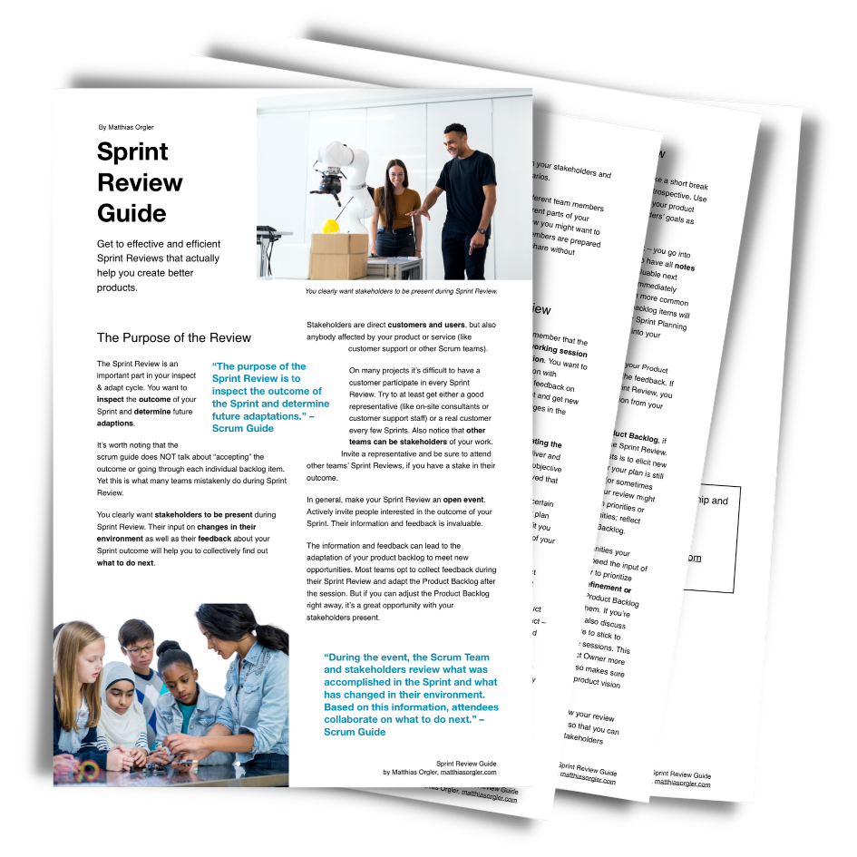Sprint Review guide