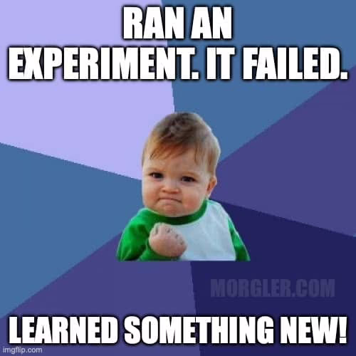 Cover for Your experiments are failing—good! But are you failing the right way?